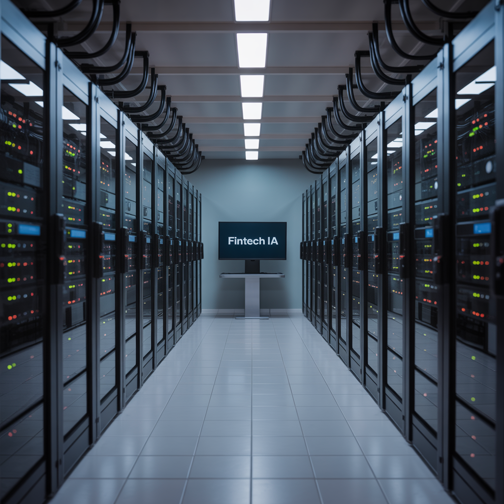 Serveurs et infrastructure technologique de FinTech IA